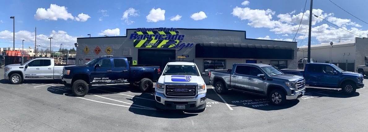 Silver State Barricade and Sign Store in Sparks, Nevada