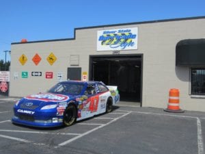 NASCAR Bobby Labonte 47 Car Wrap - Silver State Barricade and Sign Custom Signs