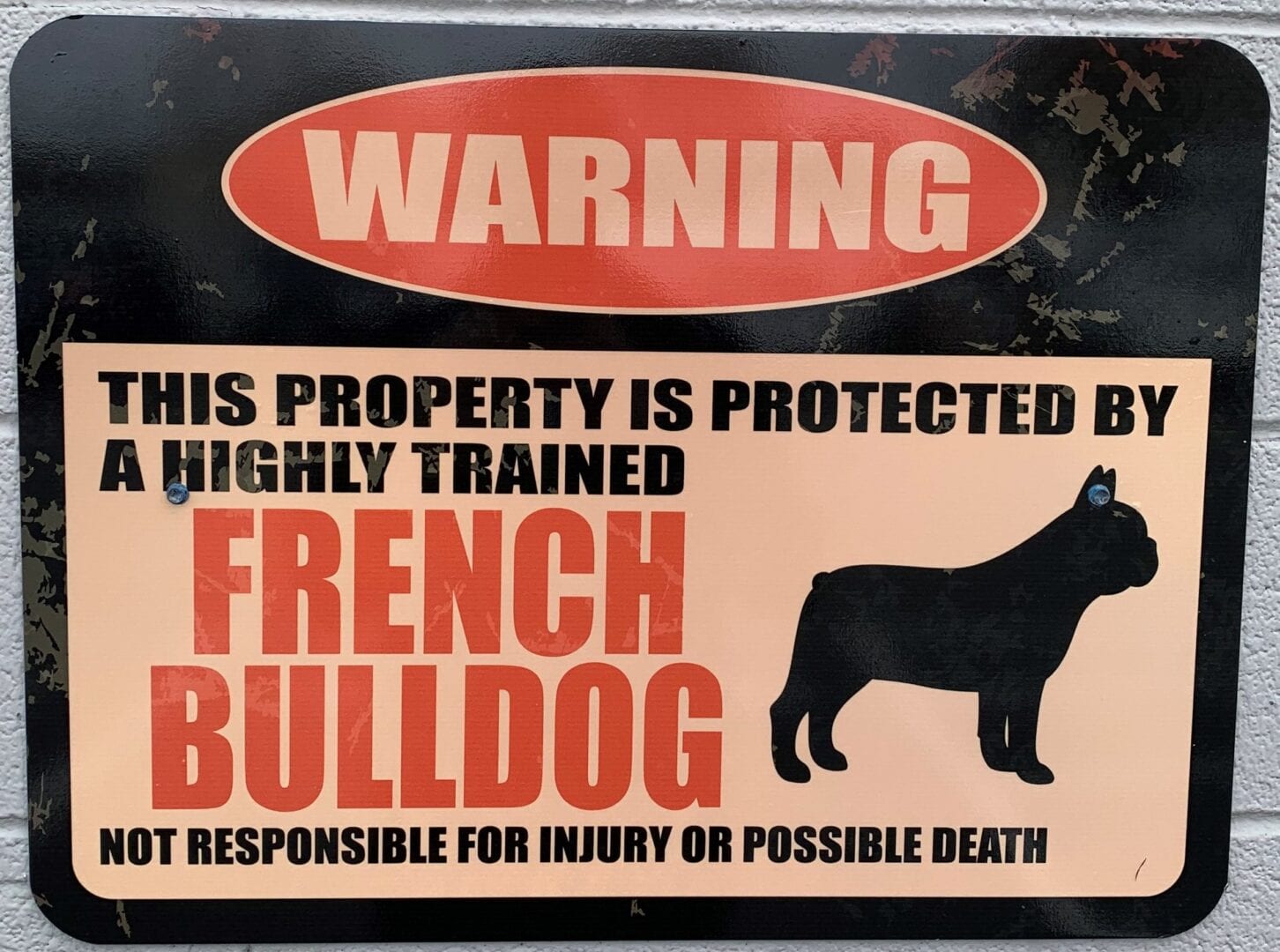 Dog Warning Sign - Silver State Barricade and Sign Custom Signs