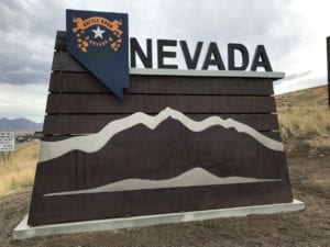 Nevada State Sign - Silver State Barricade and Sign Custom Signs